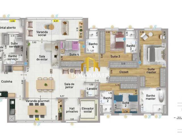 #2656 - Apartamento para Venda em São Bernardo do Campo - SP - 2